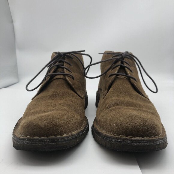 Johnston and Murphy Tan Brown Suede Chukka Ankle Boots Mens Size 8 - Picture 2 of 14